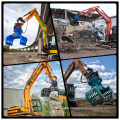1.7ton Mini Excavator Demolition Sorting Grab